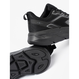 Shelvt Light black sports shoes on a thick McArthur sole 2