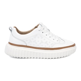 White Sneakers Leather Sergio Leone platform 2 White Sneakers Leather Sergio Leone platform 2