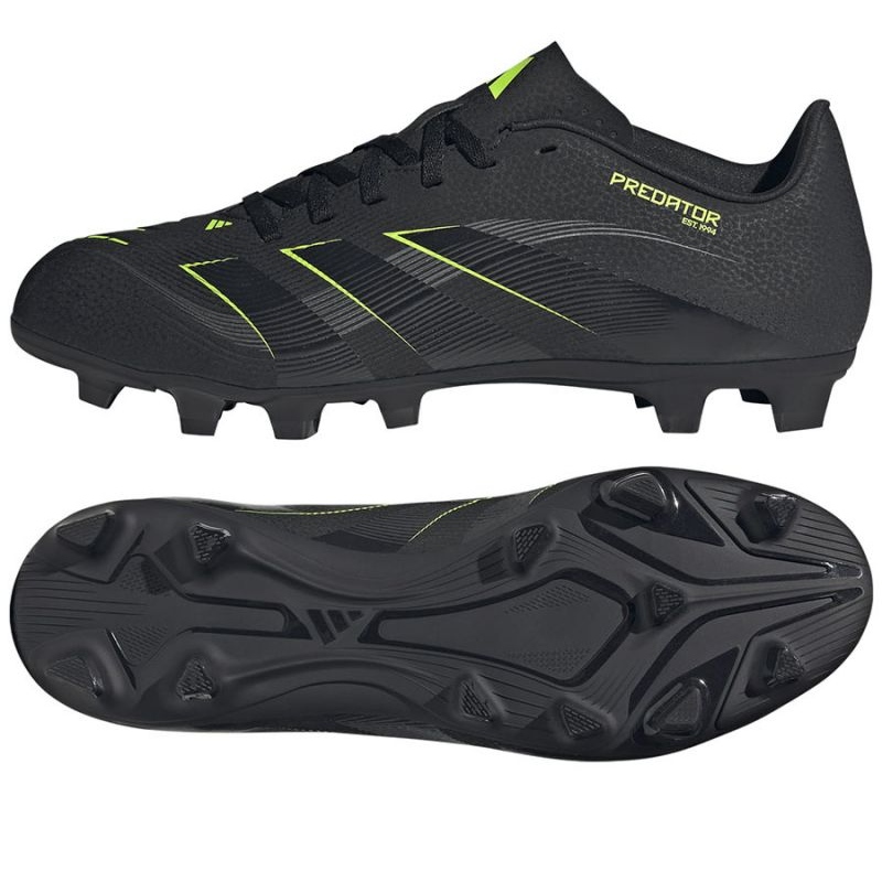 Adidas Predator Club FG/MG JH8848 shoes black - KeeShoes