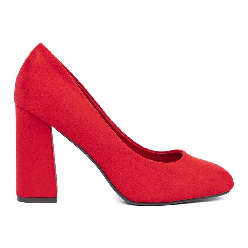 Seastar Classic red pumps with a rounded nose 2