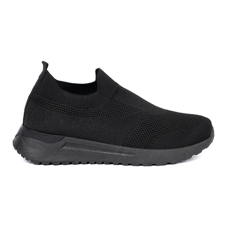 Shelvt Slip-on sports shoes in black 2