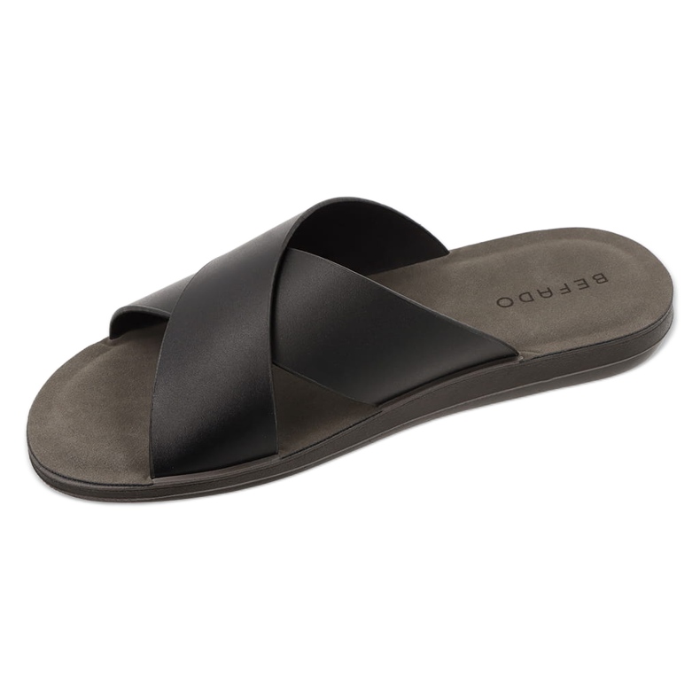 Befado men's flip -flops 158m026 black 1