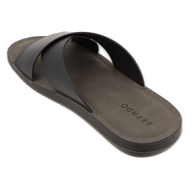 Befado men's flip -flops 158m026 black 2