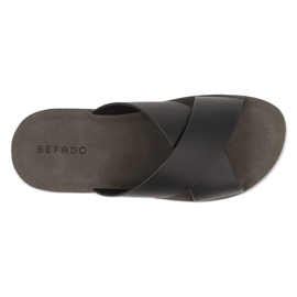 Befado men's flip -flops 158m026 black 3