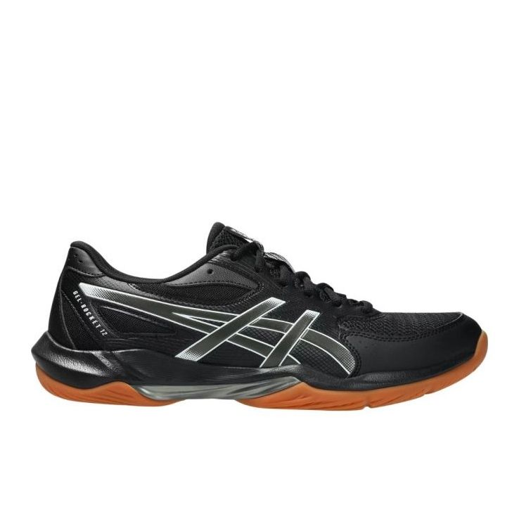 ASICS GEL-Rocket volleyball shoes 12 m 1071A116 001 black - KeeShoes