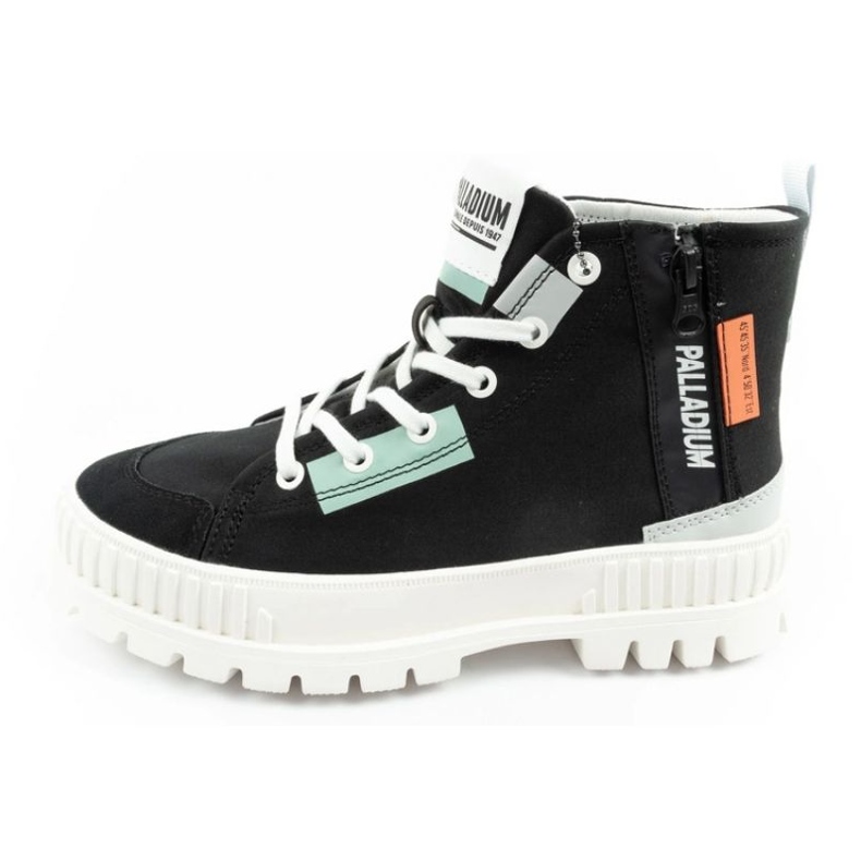 Pallashock Backzip 2 Palladium shoes in 94469-008-M black 2