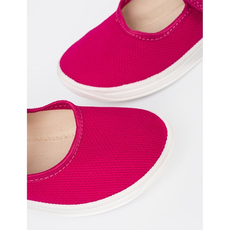 Shelvt Children's sneakers for pink Velcro 1