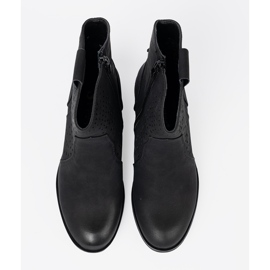 Seastar Openwork black boots 2 Seastar Openwork black boots 2