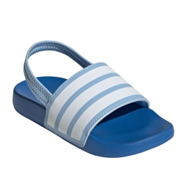 Adidas adilette estrap jr jr5332 sandals blue 1