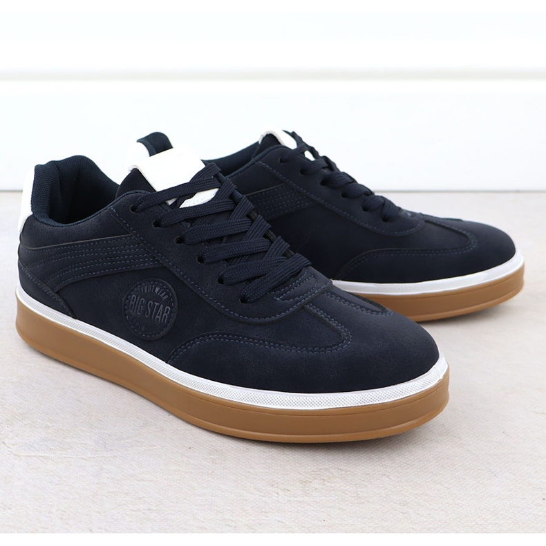 Men's sports shoes navy blue big star ss174021 1 Men's sports shoes navy blue big star ss174021 1