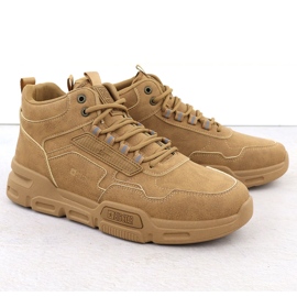 Men's ankle sports shoes light brown big star ss174281 1 Men's ankle sports shoes light brown big star ss174281 1