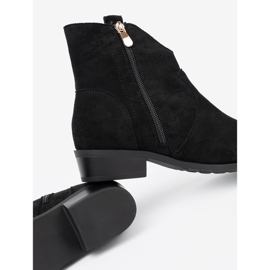 Seastar Black boots suede cowboy boots 1