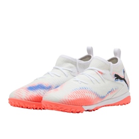 Puma Future 8 Match TT + MID JR 108616 01 football shoes white 1