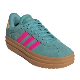 Adidas vl court bold in JQ5634 green 1