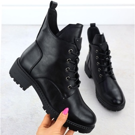Women's boots insulated black vinceza 58609 1