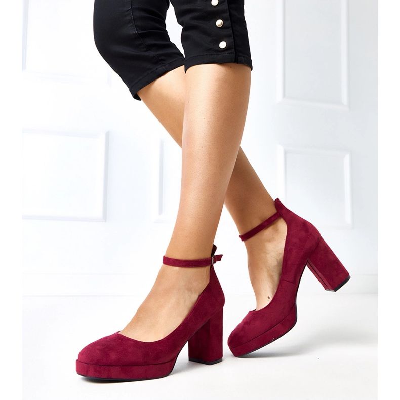 Burgundy pumps on the massive barola post red 2