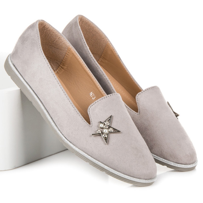 Bestelle Slip-on Lords With A Star grey 2