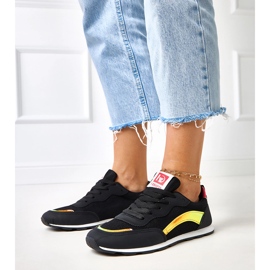 Black Cavior sports sneakers 1