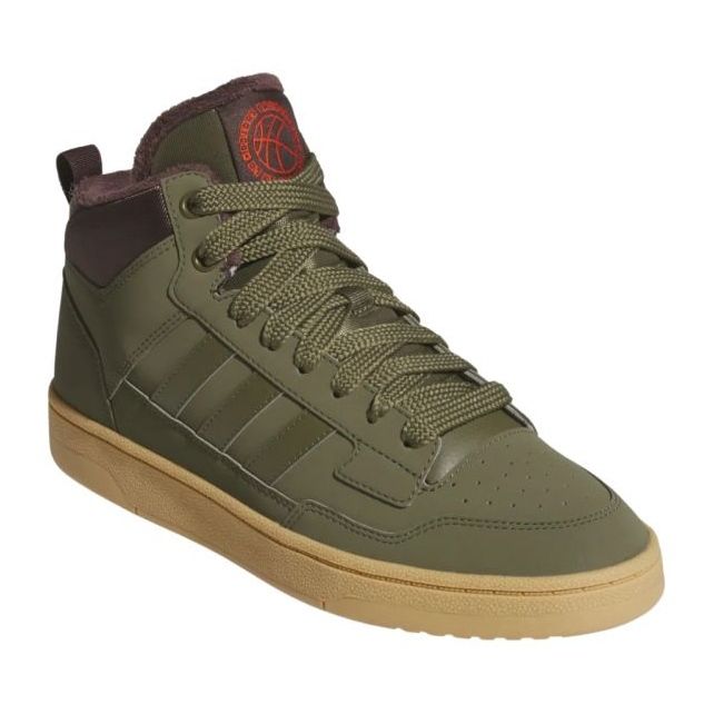 Adidas Rapid Court Mid Winterized M JR0184 shoes green 1 Adidas Rapid Court Mid Winterized M JR0184 shoes green 1
