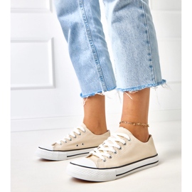 Beige classic women's zurhat sneakers 1