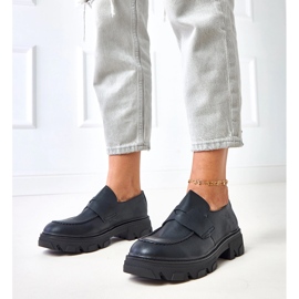 Black Women's Mathered Moccasins Kirna 1