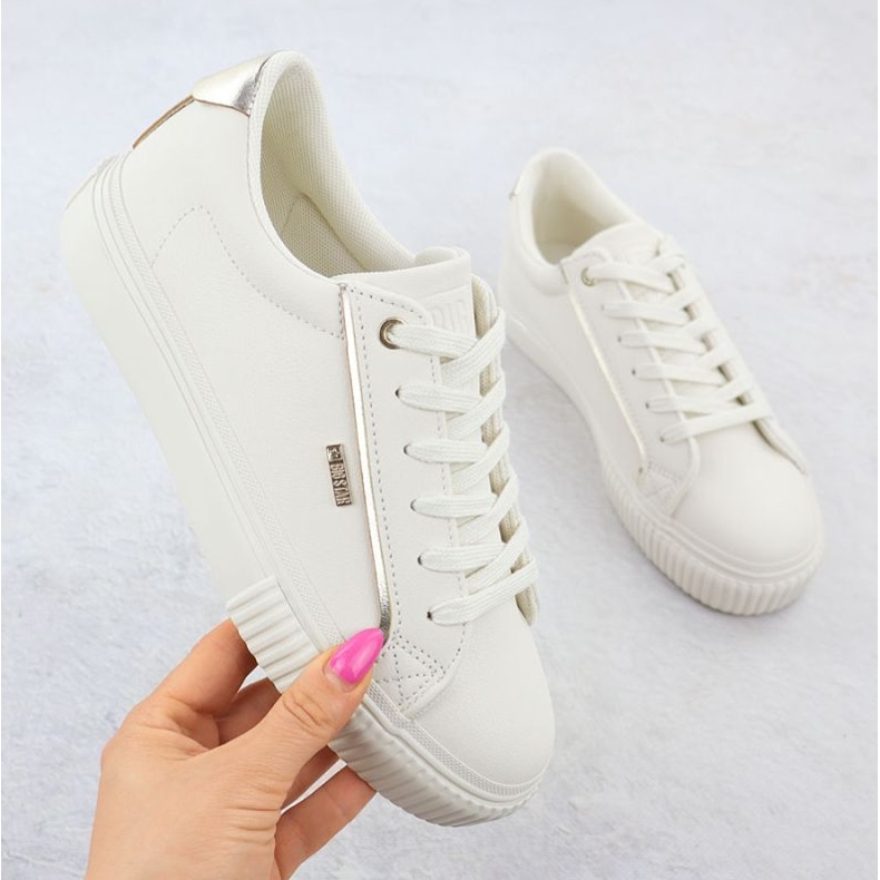 Big Star eco -leather sneakers in SS274027 INT2164B white 1