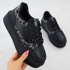 Sports shoes on the BIG STAR platform in SS274358 INT2167B black 1 Sports shoes on the BIG STAR platform in SS274358 INT2167B black 1