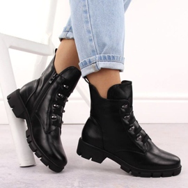 M.Daszyński Boots insulated workers M. Daszyński in MR23123 San46 black 2