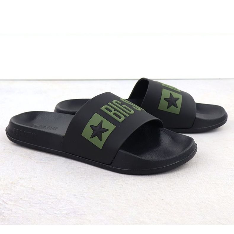 Big Star M SS174359 INT2150C flip -flops black 1