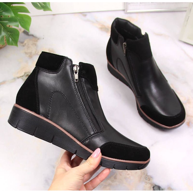 Comfortable insulated boots Filippo W PAW370 black 1