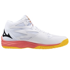 Mizuno Thunder Blade shoes with mid v1ga237598 white 2
