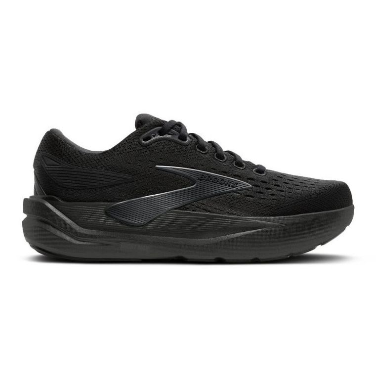 Ghost max 3 women's running shoes after asphalt black wide 1d 1