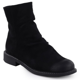 Women's suede boots Black Potocki Z25-Sz12716 1