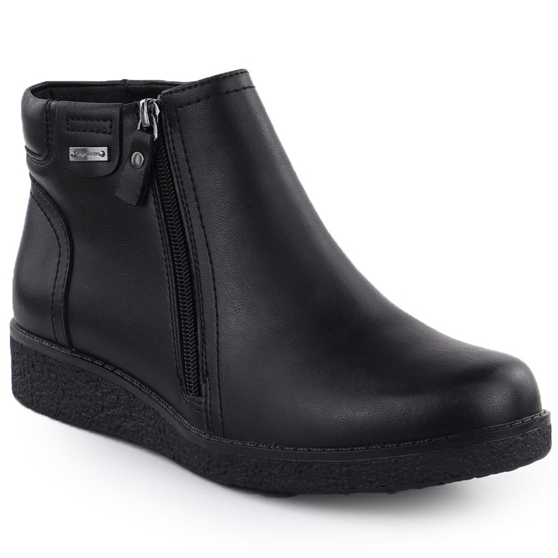 Women's boots insulated at the Black Sergio Leone BT25348-S plague 1