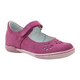 Girls' ballerinas flowers Ren But 3285 pink white 1
