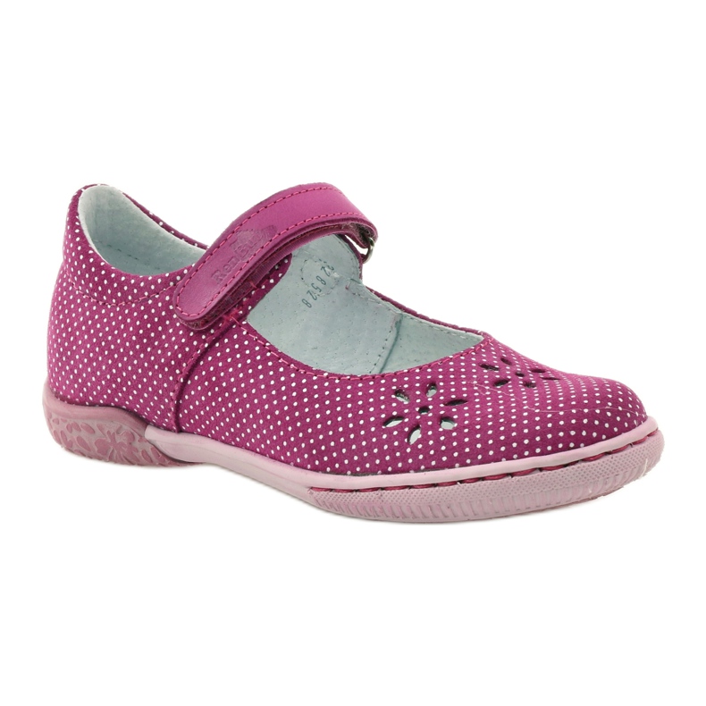 Girls' ballerinas flowers Ren But 3285 pink white 1