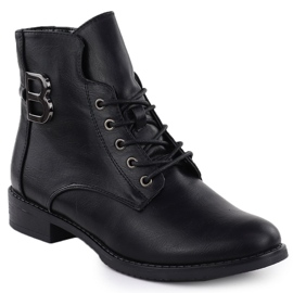 Women's boots insulated Workers Black Jezzi ASA62-119 1 Women's boots insulated Workers Black Jezzi ASA62-119 1