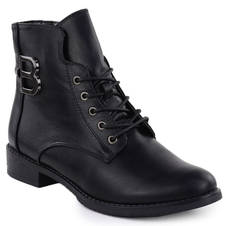 Women's boots insulated Workers Black Jezzi ASA62-119 1 Women's boots insulated Workers Black Jezzi ASA62-119 1