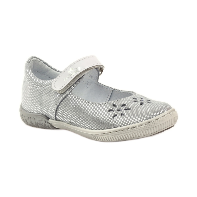 Girls' ballerinas flowers Ren But 3285 grey 1 Girls' ballerinas flowers Ren But 3285 grey 1