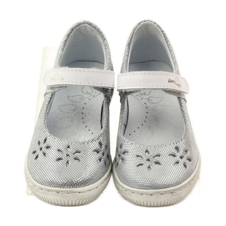 Girls' ballerinas flowers Ren But 3285 grey 4 Girls' ballerinas flowers Ren But 3285 grey 4