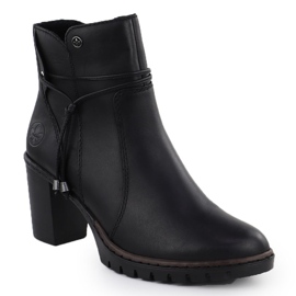 Leather boots on the Black Rieker Y2567-00 post 1
