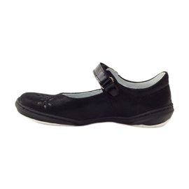 Girls' ballerinas flowers Ren But 4351 black 2