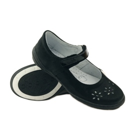 Girls' ballerinas flowers Ren But 4351 black 3