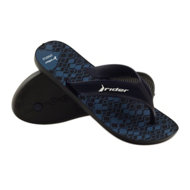 Men's slippers Rider 11073 navy blue black 3 Men's slippers Rider 11073 navy blue black 3
