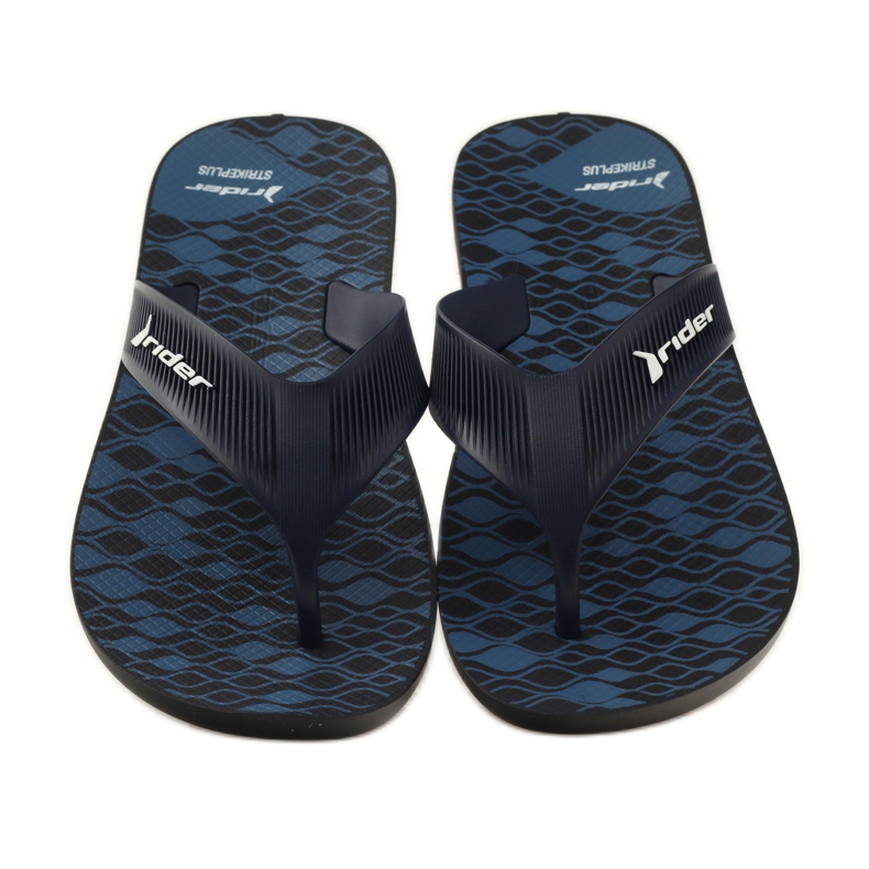 Men's slippers Rider 11073 navy blue black 4