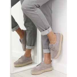 Gray Espadrilles for women LL-118 Gray grey 1 Gray Espadrilles for women LL-118 Gray grey 1