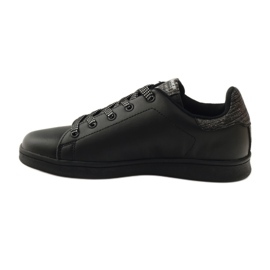 American Club American heart sneakers with leather insole grey black 2