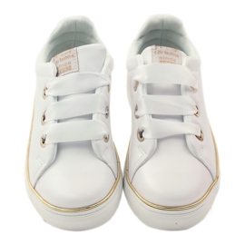 American Club Women's sneakers satin string 17152 white 4