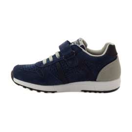 American Club ADI sports American leather inlay navy blue grey 2