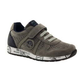 American Club Punched American sports leather footbed navy blue grey 1 American Club Punched American sports leather footbed navy blue grey 1